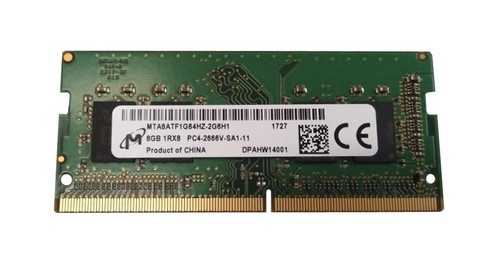 MTA8ATF1G64HZ-2G6 - Micron 8GB PC4-21300 DDR4-2666MHz non-ECC Unbuffered CL19 260-Pin SoDimm 1.2V Single Rank Memory Module