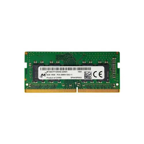 MTA8ATF1G64HZ-2G6D1 - MICRON 8GB DDR4-2666MHz CL19 260-Pin SoDIMM Memory