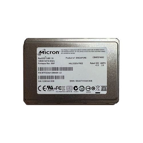 MTFDDAA128MAM-1J2 - MICRON 128GB SATA 6Gb/s 1.8" SSD