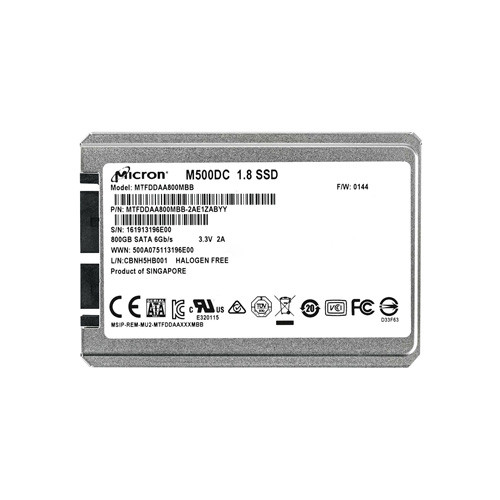 MTFDDAA800MBB-2AE1ZABYY - MICRON 800GB SATA 6Gb/s 1.8" SSD