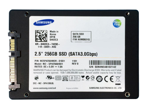 MZ-5PA2560/0D1 - Samsung 256GB SATA 3Gb/s 2.5" SSD