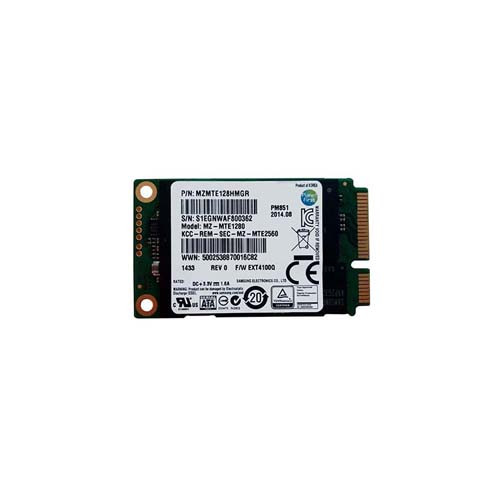 Samsung PM851 Series 128GB TLC SATA 6Gbps mSATA SSD, AES-256 Encryption - Compatible with Servers