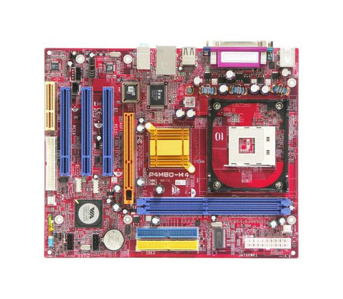 P4M80-M4 - Intel Via P4M800 / VT8237R+ DDR 2-Slot System Board (Motherboard) Socket 478