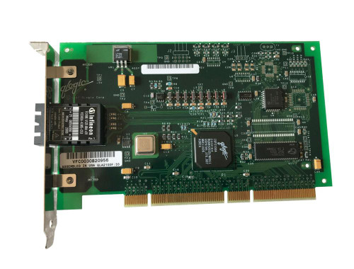 QLA2100F/33 QLogic 64-bit 33MHz PCI Fibre Channel Dual SC Host Bus Adapter (HBA)