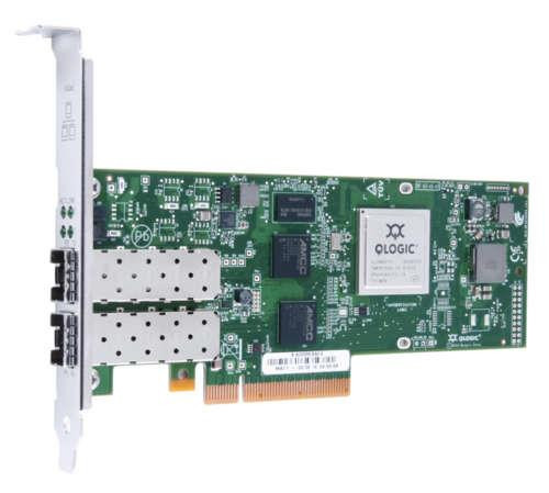 QLE8242 - QLogic Dual-Ports SFP+ 10Gbps 10 Gigabit Ethernet PCI Express 2.0 x8 Converged Network Adapter