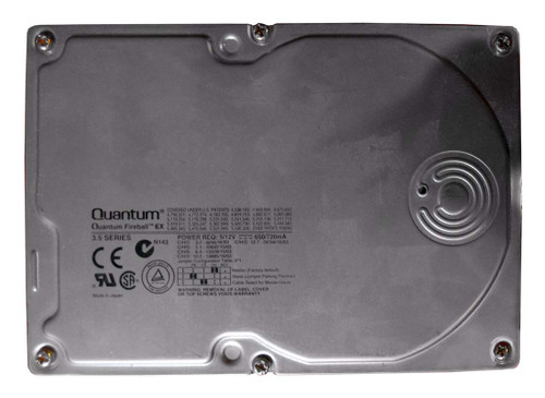 QM310200EX-A Quantum Fireball EX 10.2GB 5400RPM ATA-33 512KB Cache 3.5-inch Internal Hard Drive