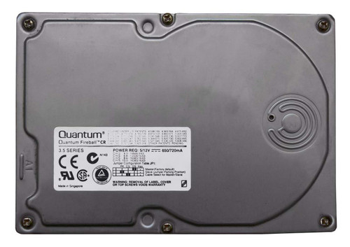 QM36400CR-A Quantum Fireball CR 6.4GB 5400RPM ATA-66 512KB Cache 3.5-inch Internal Hard Drive