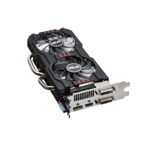 R7260X-DC2OC-2GD5-DD ASUS AMD Radeon R7 260X 2GB GDDR5 128-Bit HDMI / DisplayPort / DVI-I / HDCP Support PCI-Express 3.0 x16 Video Graphics Card