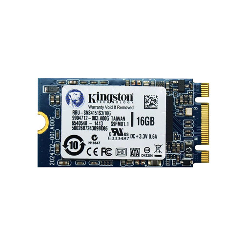 RBU-SNS4151S3/16G - Kingston Technology 16GB SATA 6Gb/s M.2 2242 SSD