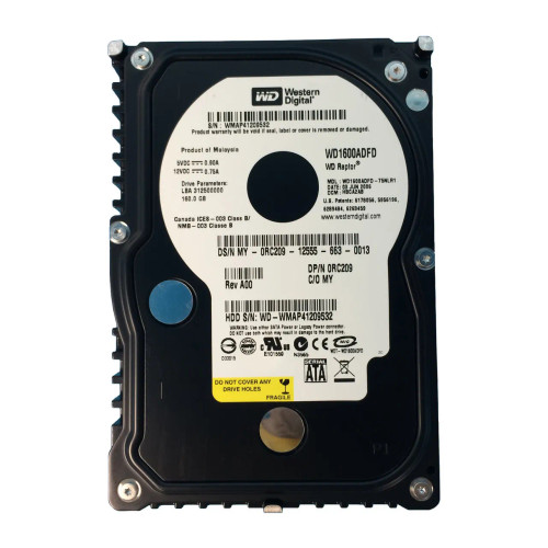 RC209 - Dell 160GB 10000RPM SATA 3.5" HDD