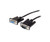 MXT1003MBK - StarTech 3m Black Straight Through DB9 RS232 Serial Cable M/F