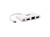 U444-06N-H4GU-C - Tripp Lite video cable adapter USB Type-C USB Type-C + USB Type-A + HDMI White