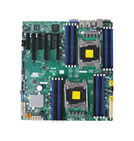 X10DRI-T - Supermicro Socket LGA2011-3 Intel C612 Chipset EATX System Board  Motherboard Supports 2x Xeon E5-2600 v3/E5-2600 v4 Series DDR4 16x DIMM