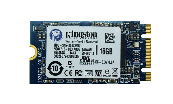 Kingston RBU-SNS4151S3/16GD 16GB M.2 SSD for Chromebook C720 Plus