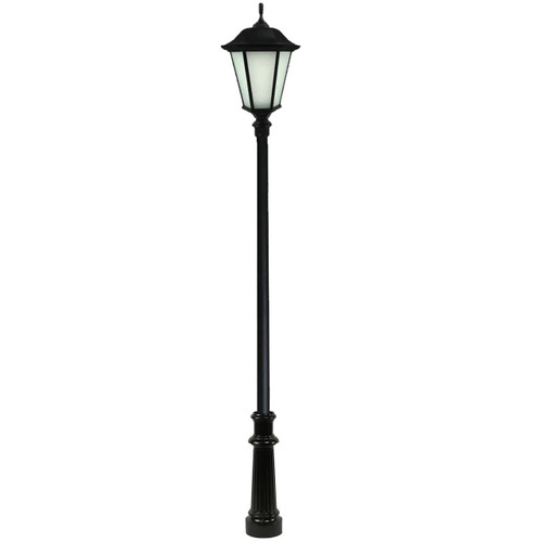 Wexford LED Light Pole Kit with Lantern Fixture 3 Inch Diameter Light Pole - Direct Burial-Thumbnail