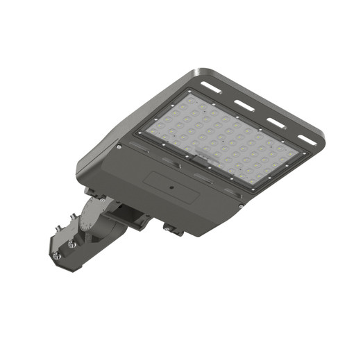 80 Watt LED Flood Light, Die-Cast Aluminum, Dark Bronze Dynamic