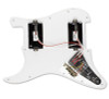 EMG KH21 Kirk Hammett 81 / 81 Prewired Pickguard / Pickup set white pearloid / black