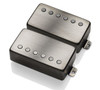 EMG 57 / 66 Active Alnico V Humbucker set - brushed black chrome