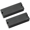 Fishman Fluence Bass 5-String String Soapbar Pickup Set & Preamp - black