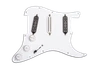 Seymour Duncan Janick Gers Loaded Pickguard for Strat - black / parchment / black