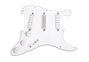 Seymour Duncan Janick Gers Loaded Pickguard for Strat - white