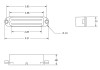 Seymour Duncan SCR-1 Cool Rails for Strat - white, bridge
