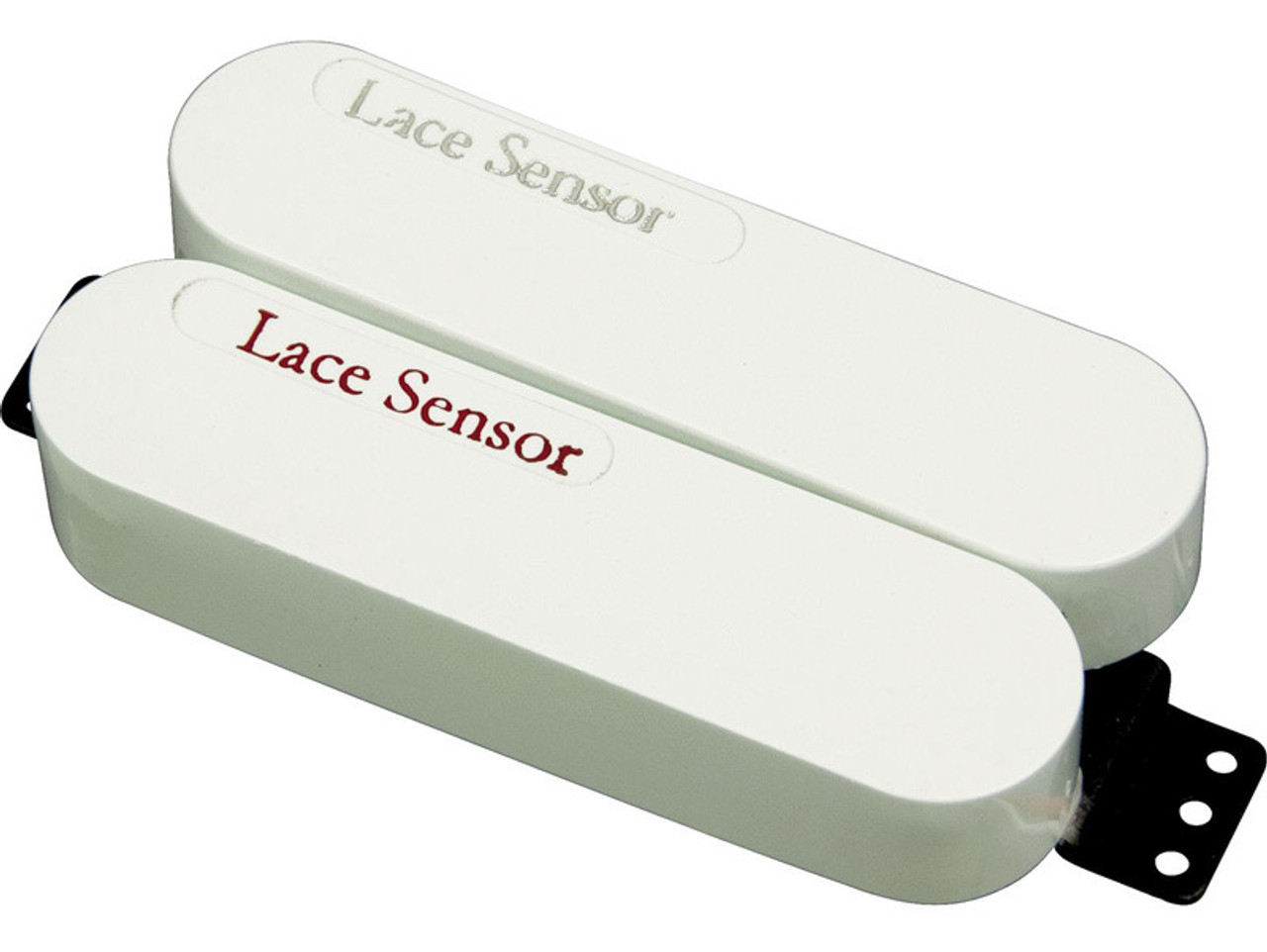 Lace Sensor Dually Red/Silver bridge pickup - white