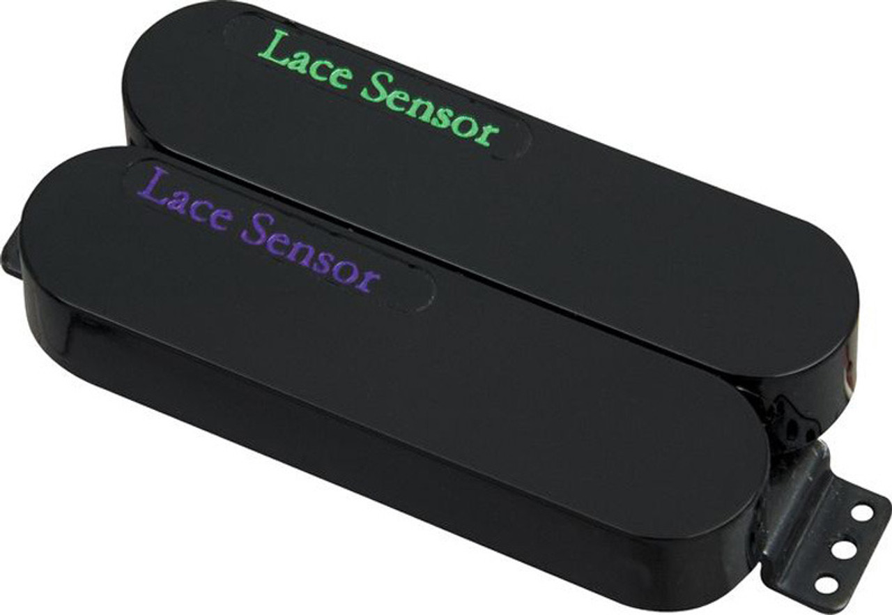 Lace Sensor Dually Purple/Emerald pickup - black