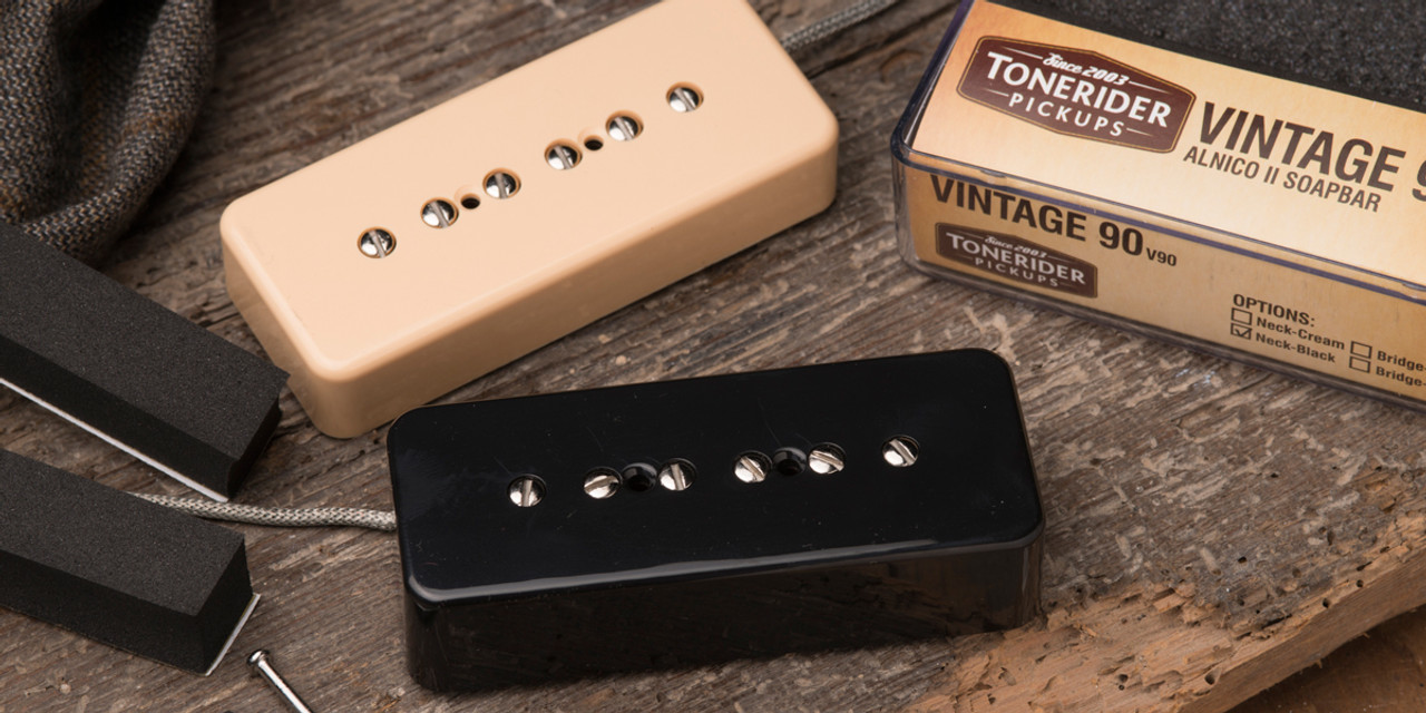 Tonerider Vintage 90 Soapbar P90 Bridge pickup - cream