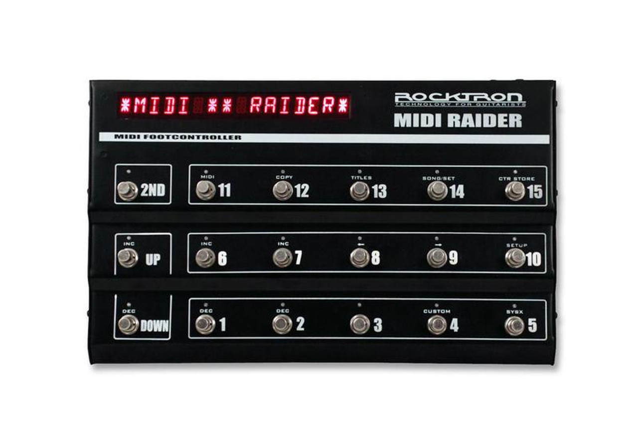 Rocktron MIDI Raider foot controller