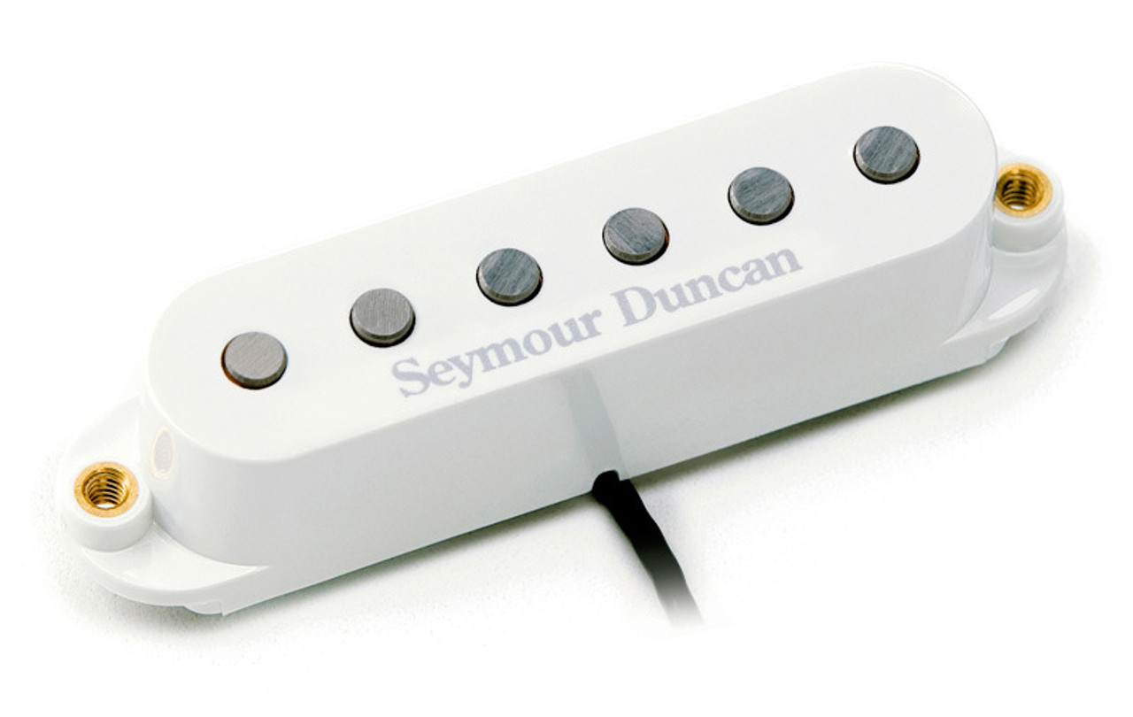 Seymour Duncan Classic Fully Loaded Liberator Pickguard for Strat - white