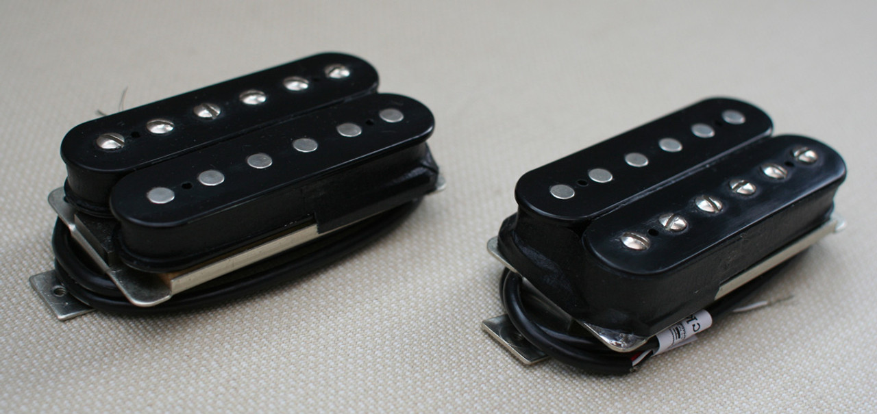 Lindy Fralin Unbucker Humbucker stock set, 3 conductor - black