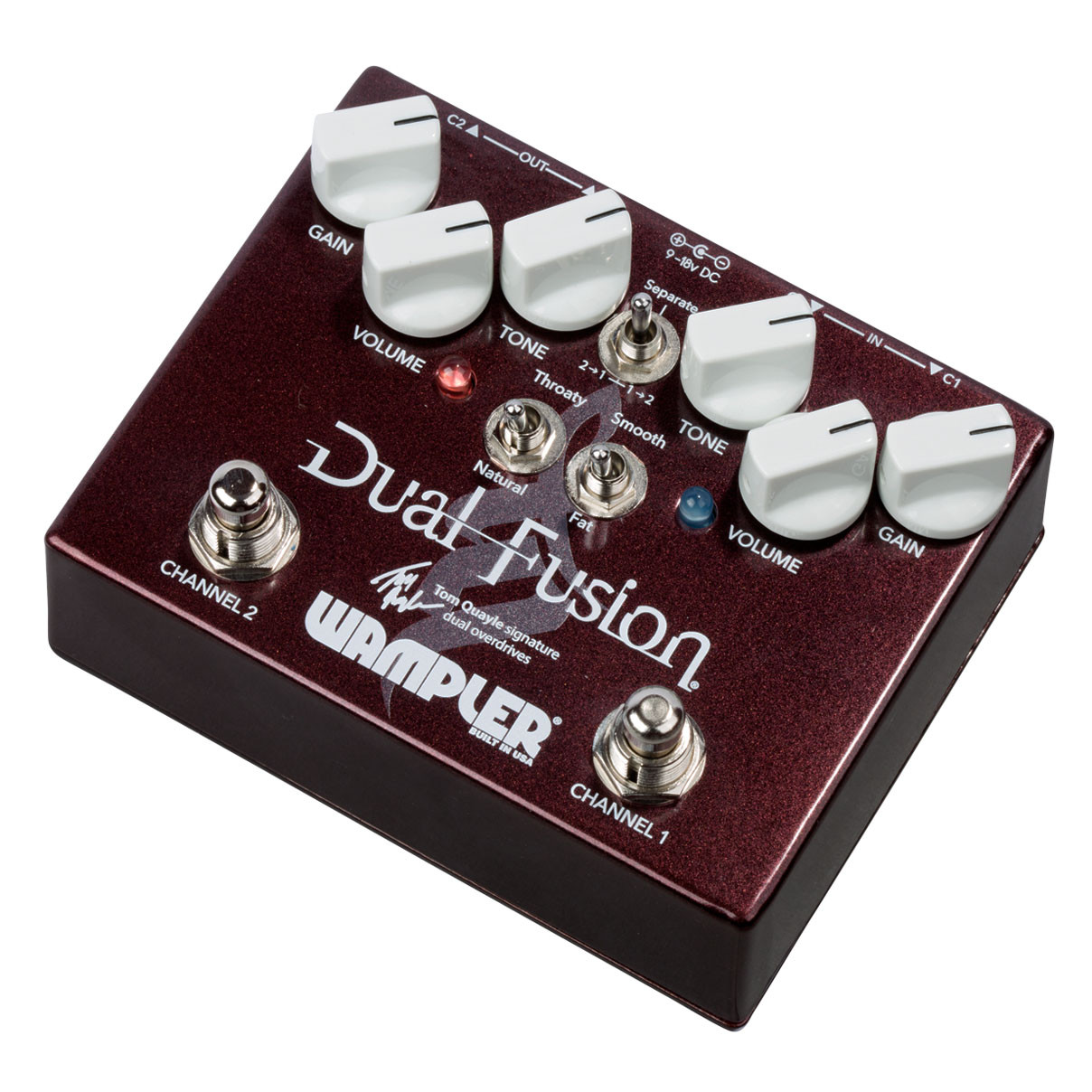 Wampler Pedals Tom Quayle Dual Fusion Overdrive pedal - Macdaddy Music