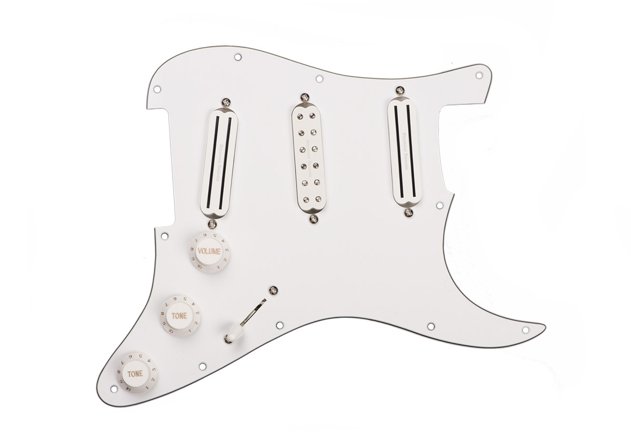 Seymour Duncan Dave Murray Loaded Pickguard - white