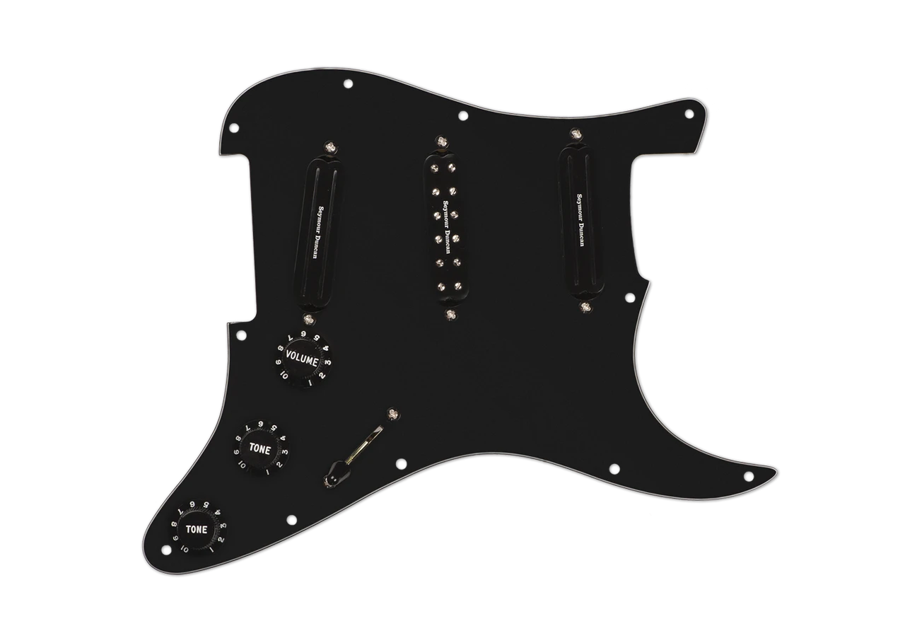 Seymour Duncan Dave Murray Loaded Pickguard - black