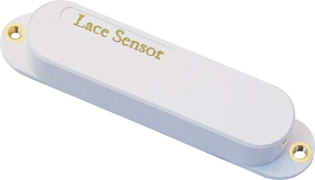 Lace Sensor Deluxe Plus Pack (Gold, Gold, Gold/Gold Dually) HSS set - white