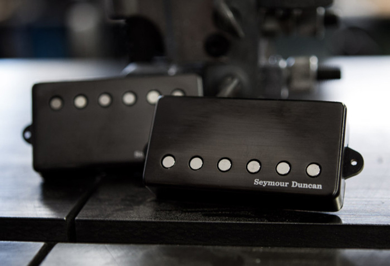 Seymour Duncan Jeff Loomis Blackouts Humbucker set - black nickel