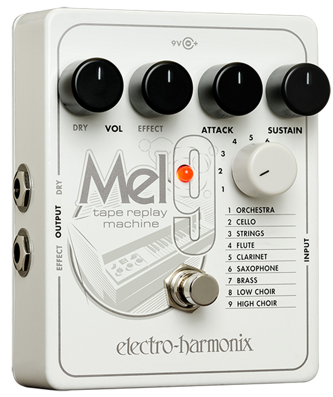 Electro-Harmonix MEL9 Tape Replay Machine Mellotron emulator pedal