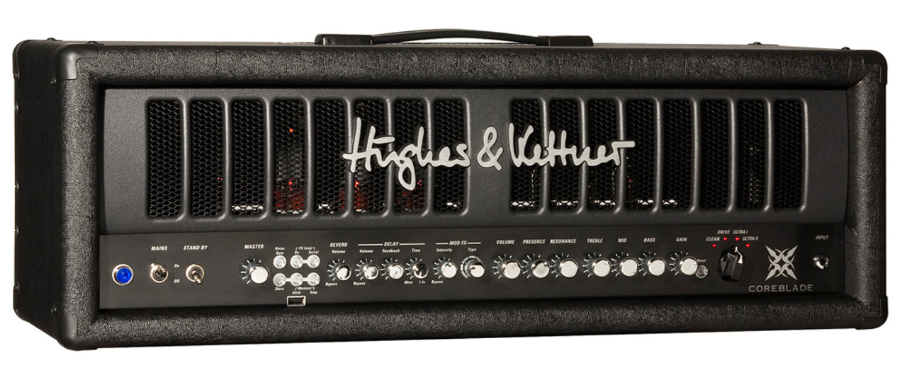 Hughes & Kettner Coreblade Tube Head w/ FSM-432 MIDI Footswitch