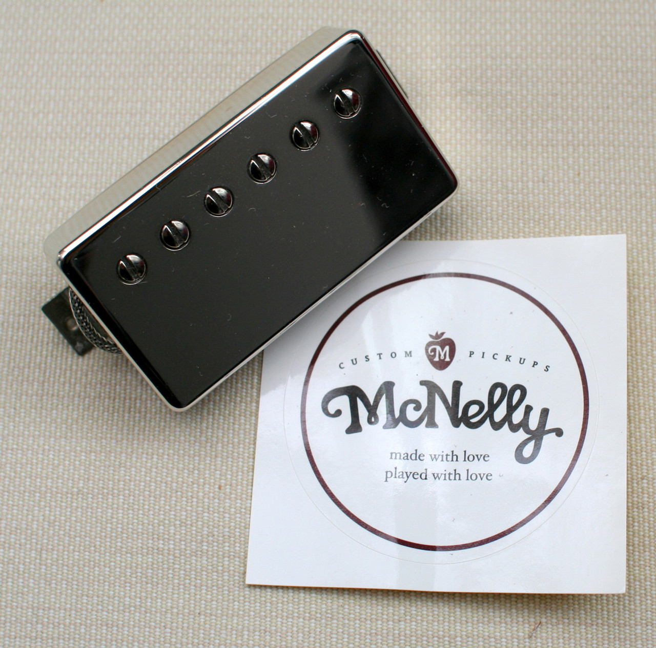 McNelly Pickups Cornucopia Humbucker set - nickel