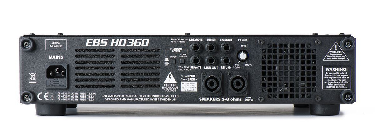 EBS HD360 360 Watt Bass Amplifier