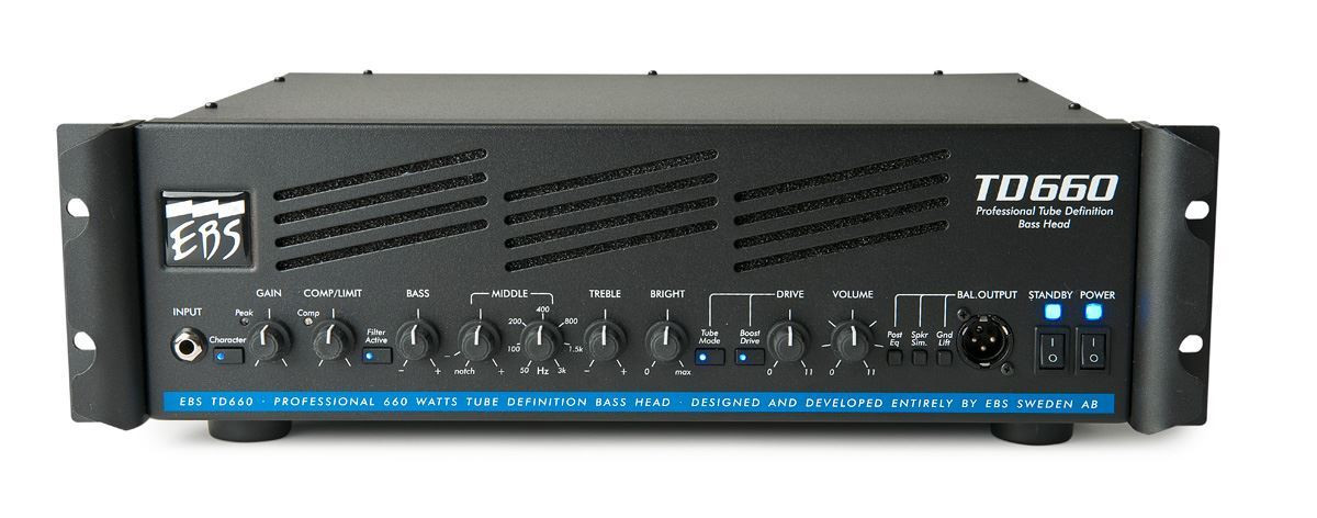 EBS TD660 660 Watt Bass Amplifier - Macdaddy Music