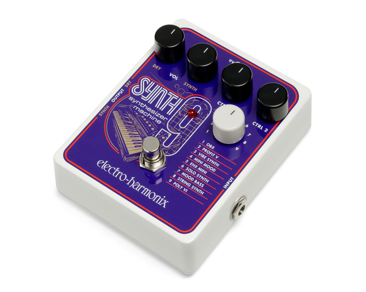 Electro-Harmonix Synth 9 Synthesizer Machine pedal - Macdaddy Music