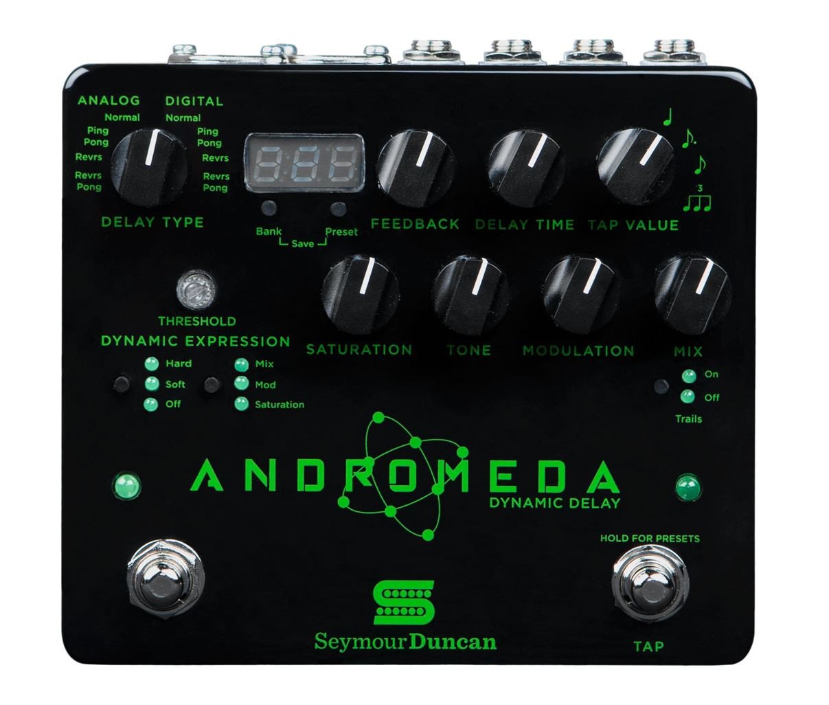 ギター Seymour Duncan ANDROMEDA Dynamic Delay Seymour Duncan Andromeda Dynamic Digital Delay pedal - Macdaddy Music