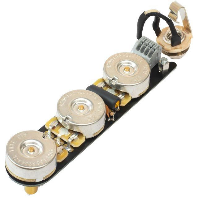 ObsidianWire Tradition Vintage for Jazz Bass prewired kit 250k CTS