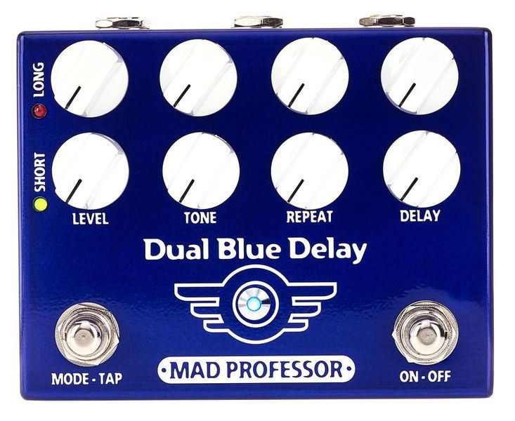 mad professor deep blue delay 美品 Mad Professor Dual Blue Delay w/ tap temp - Macdaddy Music