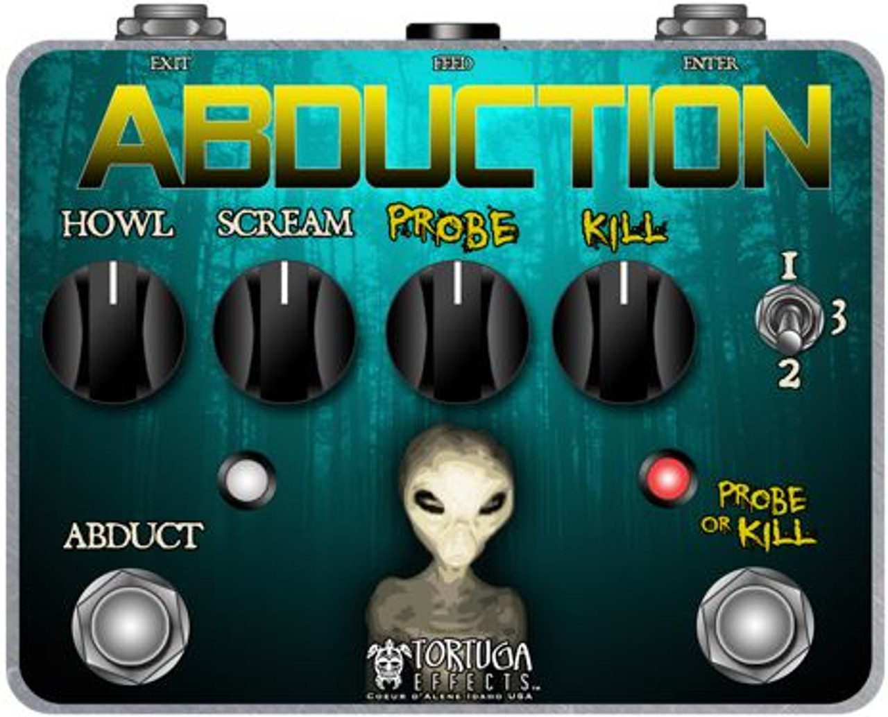 Tortuga Effects Abduction Dual Germanium Overdrive pedal