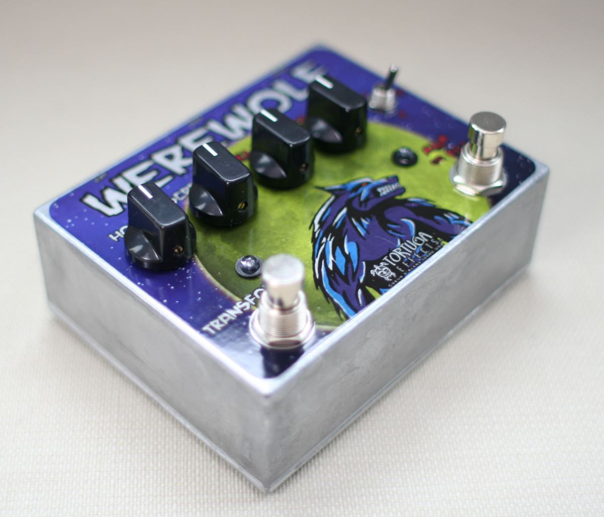 Tortuga Effects Werewolf Dual Over-Stortion pedal - Macdaddy Music