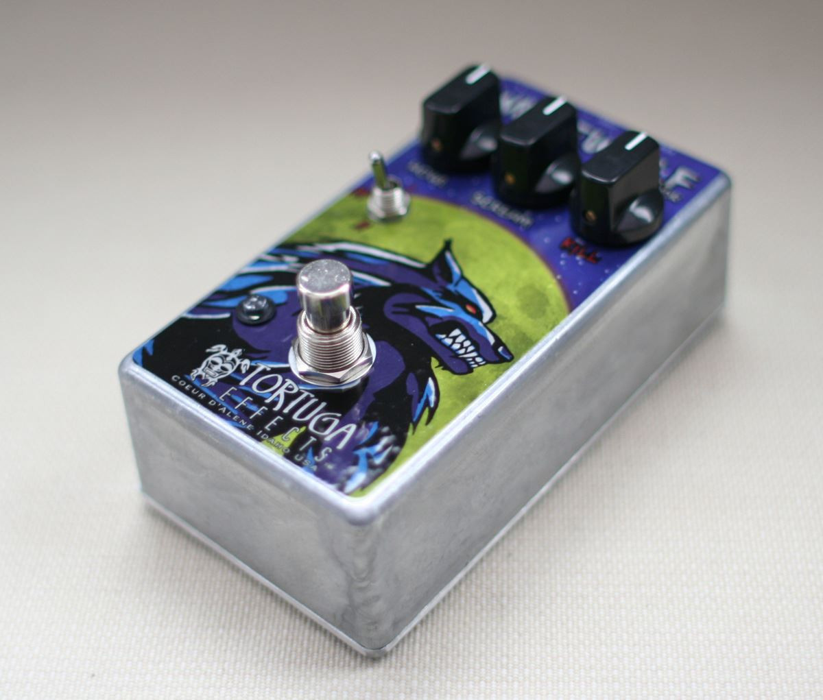 Tortuga Effects Werewolf Junior Over-Stortion pedal - Macdaddy Music