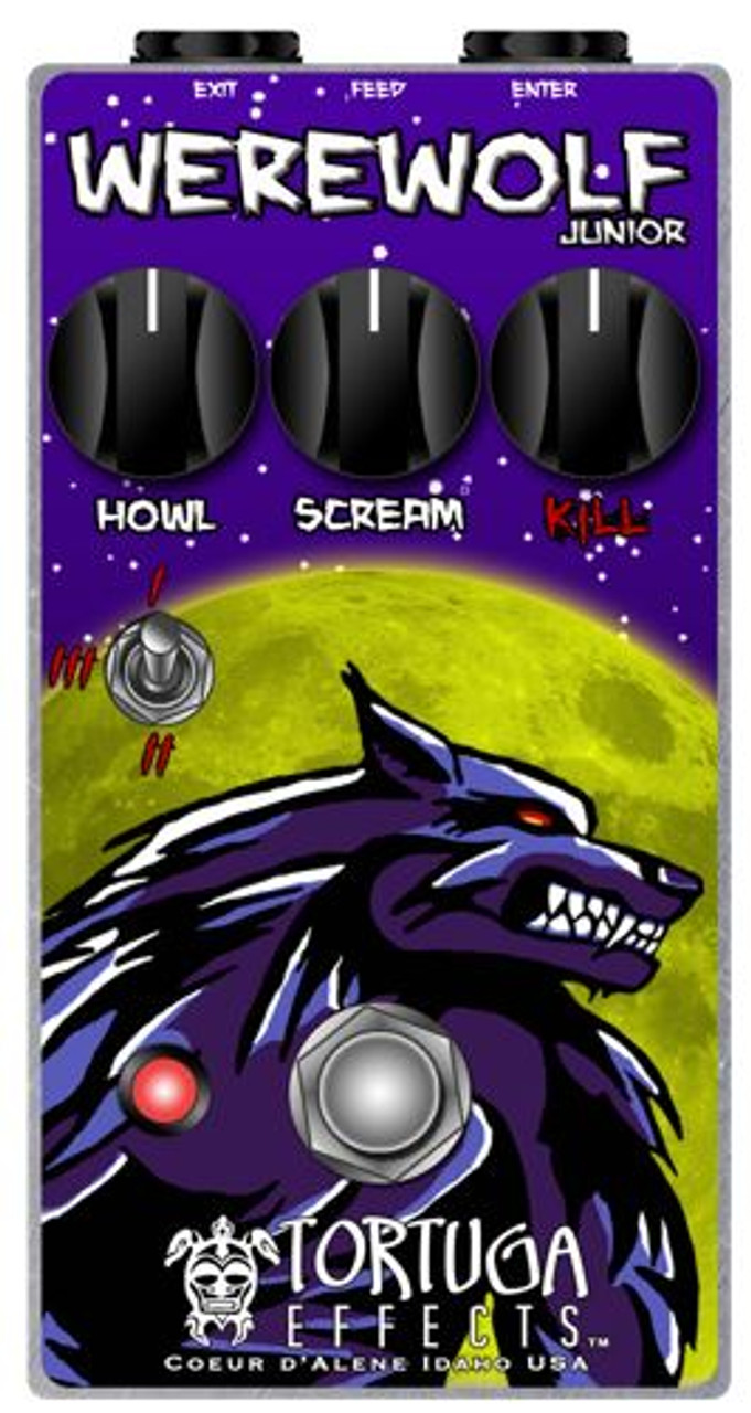 Tortuga Effects Werewolf Junior Over-Stortion pedal